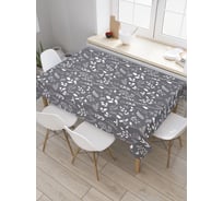 Прямоугольная скатерть JoyArty Растительное разнообразие из сатена tc_32821_120x145