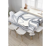 Прямоугольная скатерть JoyArty Мрамор скинали из сатена tc_37024_120x145