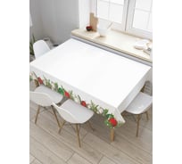 Прямоугольная скатерть JoyArty Рождественские поля из сатена tc_37113_120x145