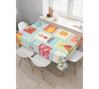 Прямоугольная скатерть JoyArty Морские грезы из сатена tc_2795_120x145