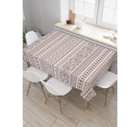 Прямоугольная скатерть JoyArty Индийские пейсли из сатена tc_27854_120x145