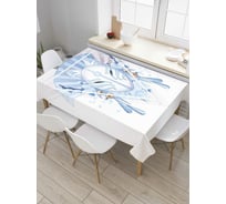 Прямоугольная скатерть JoyArty Маска кицунэ из сатена tc_37808_120x145