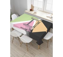 Прямоугольная скатерть JoyArty Мечты Лондона из сатена tc_3450_120x145