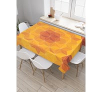 Прямоугольная скатерть JoyArty Рельефная иллюзия из сатена tc_18657_120x145