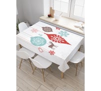 Прямоугольная скатерть JoyArty Самодельные игрушки из сатена tc_21513_120x145