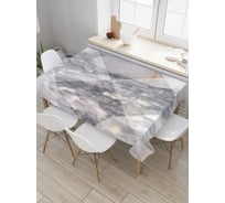 Прямоугольная скатерть JoyArty Плиточный мрамор из сатена tc_37023_120x145