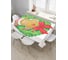 Прямоугольная скатерть JoyArty Рождественский пряник из сатена tc_38347_120x145 1