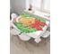 Прямоугольная скатерть JoyArty Рождественский пряник из сатена tc_38347_120x145 5