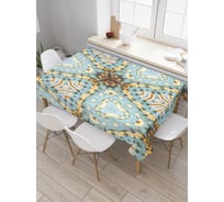 Прямоугольная скатерть JoyArty Геометрия воображения из сатена tc_20351_120x145