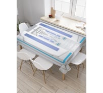Прямоугольная скатерть JoyArty Светлый тоннель из сатена tc_22111_120x145