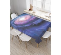 Прямоугольная скатерть JoyArty Спиральный космос из сатена tc_21085_120x145