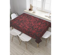 Прямоугольная скатерть JoyArty Россыпь лепестков из сатена tc_33473_120x145