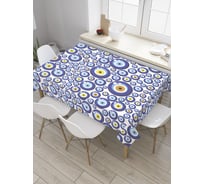 Прямоугольная скатерть JoyArty Множество амулетов из сатена tc_35429_120x145