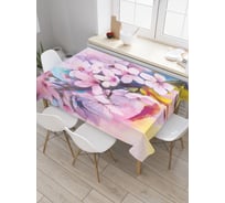 Прямоугольная скатерть JoyArty Живописная природа из сатена tc_21150_120x145