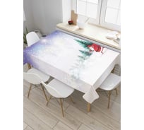 Прямоугольная скатерть JoyArty Подарки приближаются из сатена tc_78631_120x145