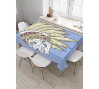 Прямоугольная скатерть JoyArty Роуч индейца из сатена tc_32679_120x145