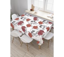 Прямоугольная скатерть JoyArty Смертельная радость из сатена tc_21369_120x145