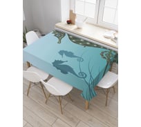 Прямоугольная скатерть JoyArty Морские виды из сатена tc_21708_120x145