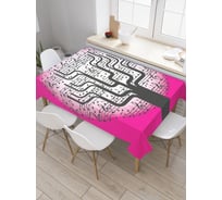 Прямоугольная скатерть JoyArty Музыкальна крона из сатена tc_37311_120x145