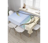 Прямоугольная скатерть JoyArty Морской комфорт из сатена tc_8787_120x145