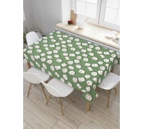Прямоугольная скатерть JoyArty Игральные кости из сатена tc_48629_120x145