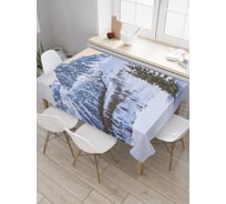 Прямоугольная скатерть JoyArty Горные склоны из сатена tc_20416_120x145