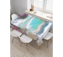 Прямоугольная скатерть JoyArty Водопадные чудеса из сатена tc_18959_120x145
