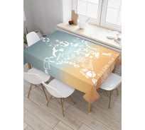 Прямоугольная скатерть JoyArty Морское лето из сатена tc_35890_120x145