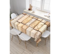 Прямоугольная скатерть JoyArty Коллекция пробок из сатена tc_9896_120x145