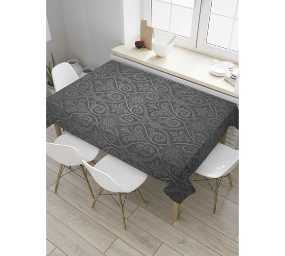 Прямоугольная скатерть JoyArty Роскошь ампира из сатена tc_32846_120x145