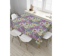Прямоугольная скатерть JoyArty Множество звезд из сатена tc_32642_120x145