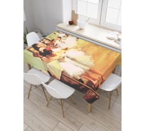 Прямоугольная скатерть JoyArty Класс балета из сатена tc_6871_120x145