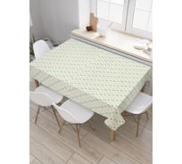 Прямоугольная скатерть JoyArty Капли сомнения из сатена tc_30585_120x145