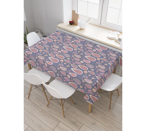 Прямоугольная скатерть JoyArty Капли волшебства из сатена tc_29032_120x145 1