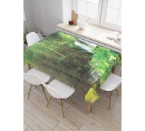 Прямоугольная скатерть JoyArty Длинный водопад из сатена tc_20946_120x145