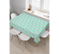 Прямоугольная скатерть JoyArty Дождевая радость из сатена tc_20514_120x145