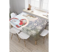 Прямоугольная скатерть JoyArty Санта одобряет из сатена tc_5646_120x145