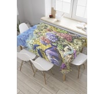 Прямоугольная скатерть JoyArty Коралловые холмы из сатена tc_9232_120x145