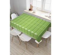 Прямоугольная скатерть JoyArty Поле для регби из сатена tc_6956_120x145
