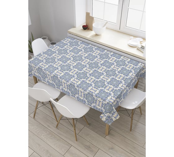 Прямоугольная скатерть JoyArty Восточные орнаменты из сатена tc_28603_120x145 1
