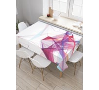 Прямоугольная скатерть JoyArty Рисунок драгоценности из сатена tc_22245_120x145