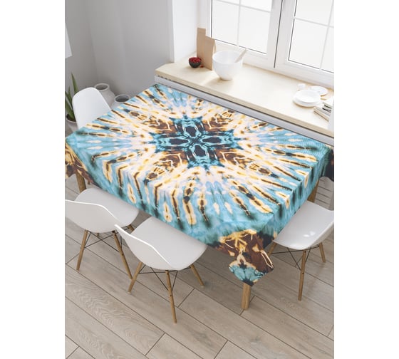 Прямоугольная скатерть JoyArty Звездные метаморфозы из сатена tc_20189_120x145 1