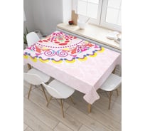 Прямоугольная скатерть JoyArty Классика орнамента из сатена tc_31288_120x145