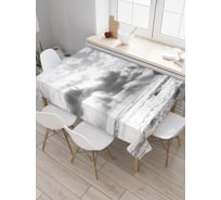 Прямоугольная скатерть JoyArty Корабль призрак из сатена tc_20539_120x145