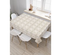 Прямоугольная скатерть JoyArty Капли фантазий из сатена tc_21962_120x145