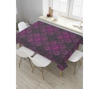 Прямоугольная скатерть JoyArty Драгоценные чешуйки из сатена tc_7950_120x145