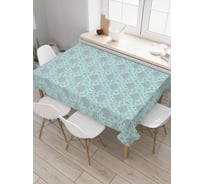 Прямоугольная скатерть JoyArty Простые цветы из сатена tc_31898_120x145