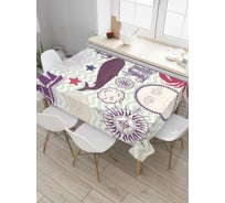 Прямоугольная скатерть JoyArty Морские силы из сатена tc_7238_120x145