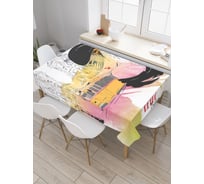 Прямоугольная скатерть JoyArty Модное ретро из сатена tc_21044_120x145