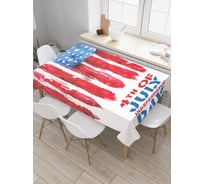 Прямоугольная скатерть JoyArty День Независимости Америки из сатена tc_27273_120x145